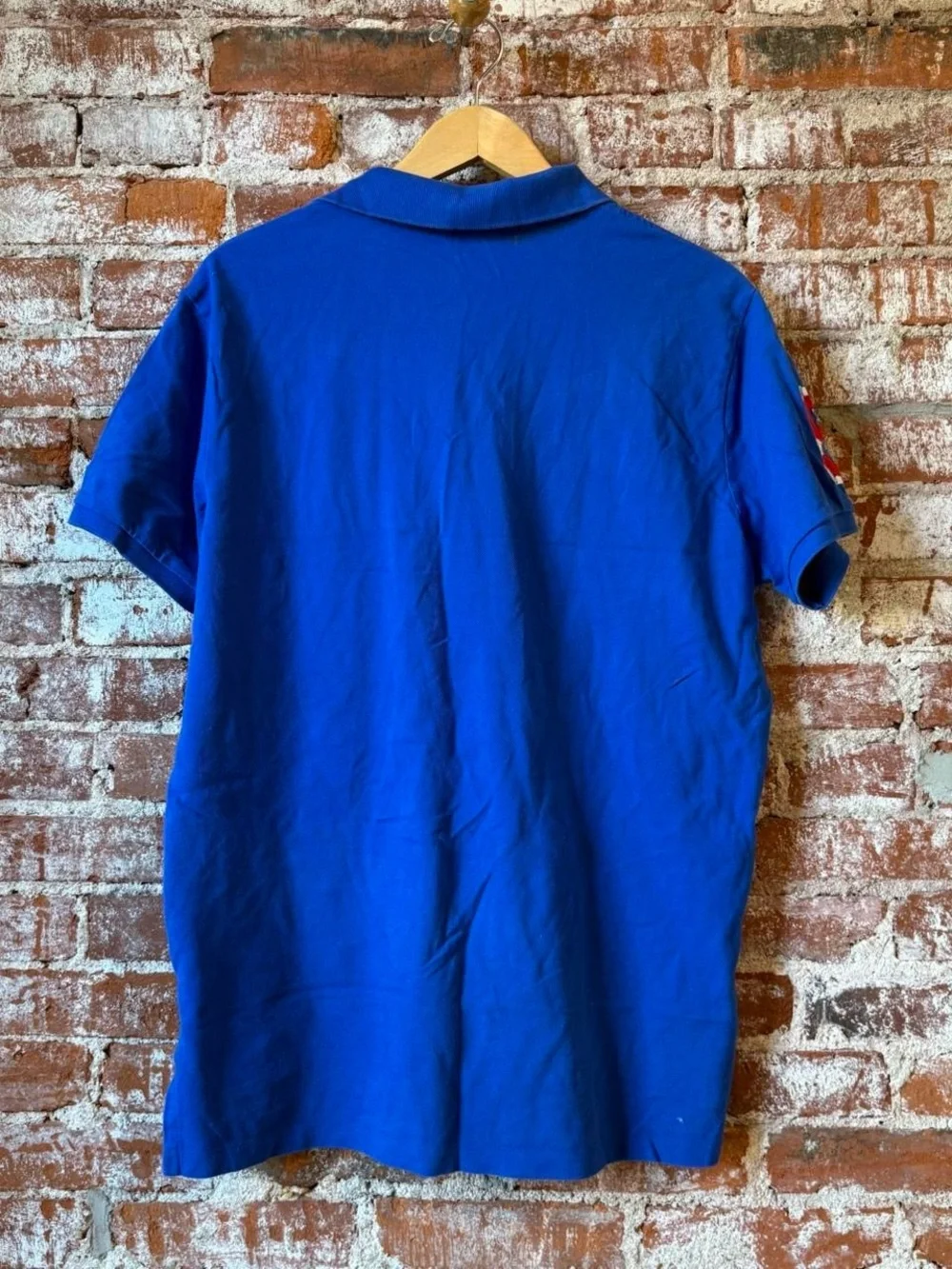 Polo by Ralph Lauren Royal Blue Embroidered Polo with Nautical Patches